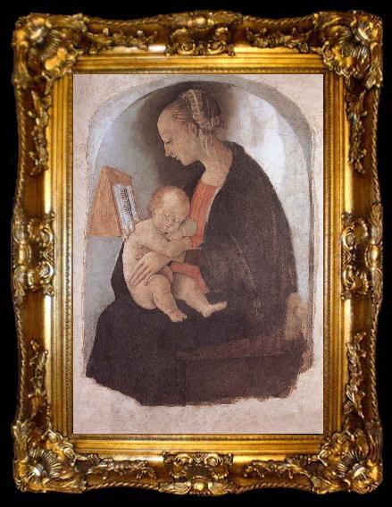 framed  RAFFAELLO Sanzio The virgin mary and christ, ta009-2